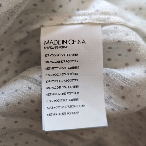 NWT Club Monaco Janney Top 🤍💚🖤 - Picture 4 of 4